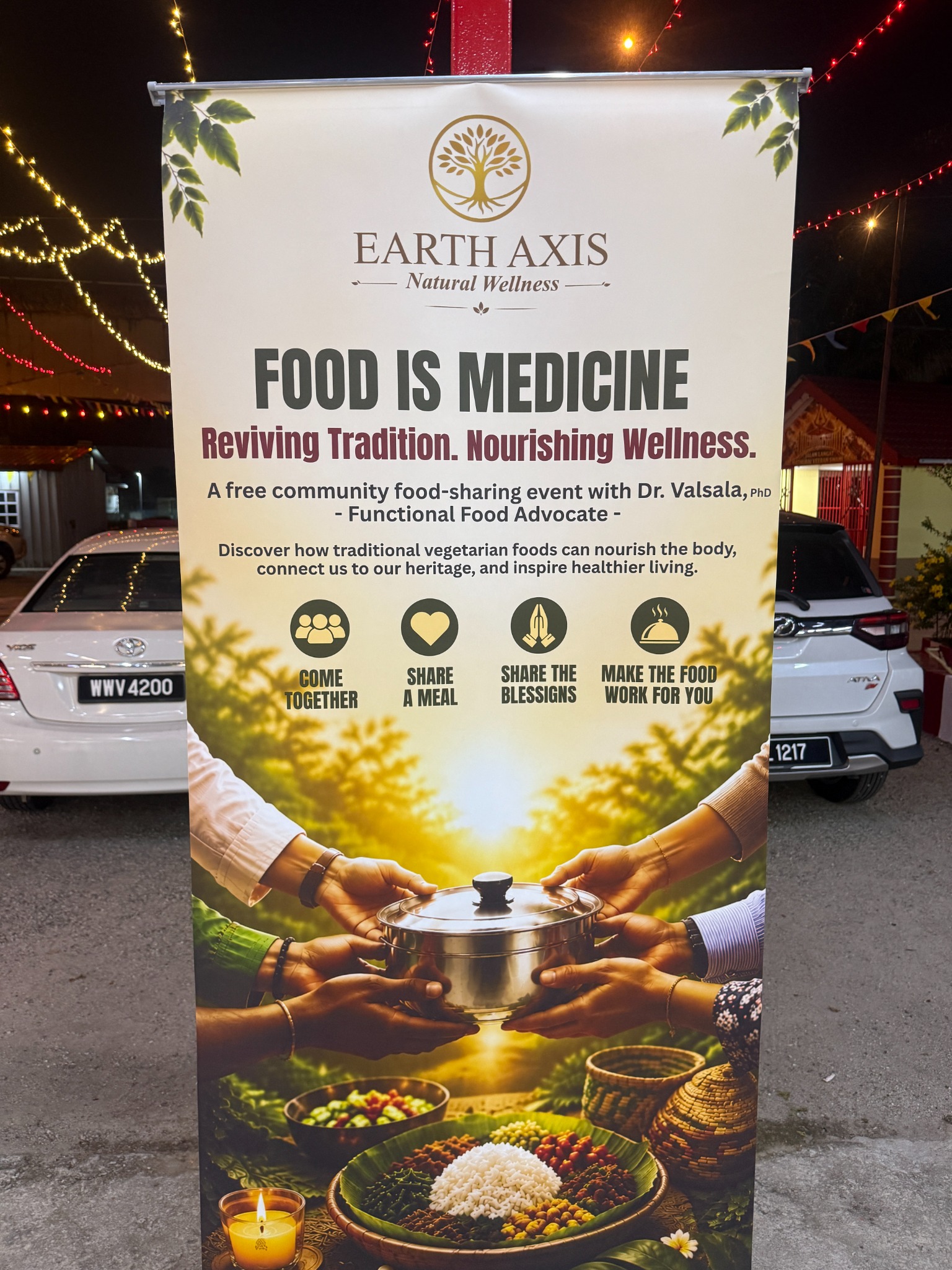 The Earth Axis Food Is Medicine community banner